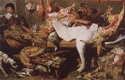 Frans Snyders A Game Stall Germany oil painting artist